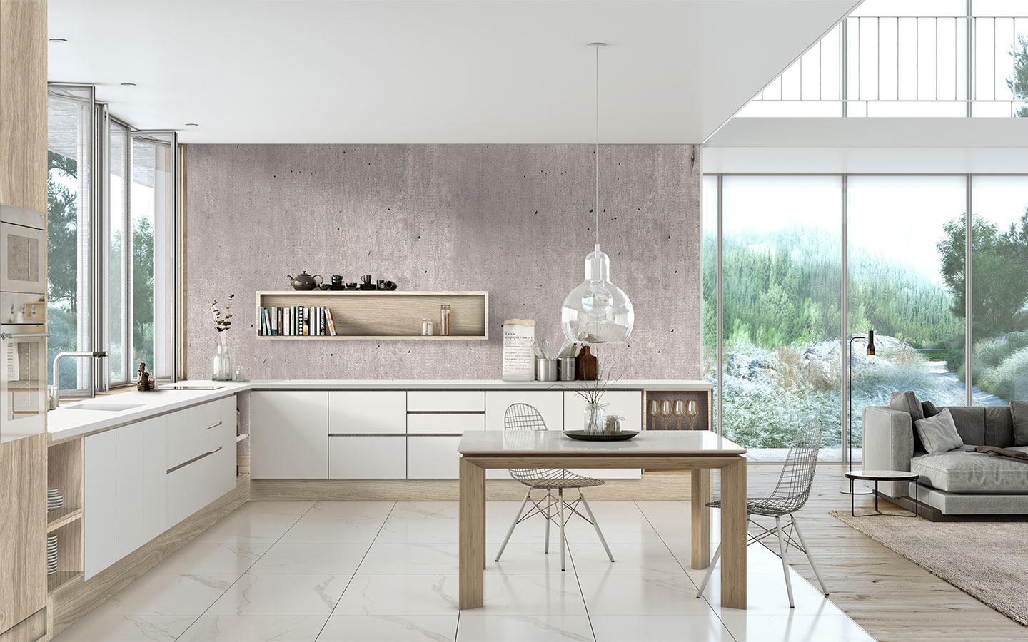 benefits of having an open plan kitchen