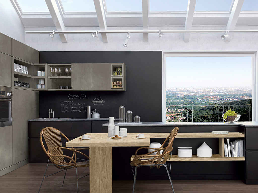 Ebony-Terra-Nova-Urban-Steel-Kitchen